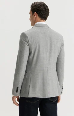 Marynarka super slim w kratę^Vistula Discount