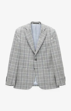 Marynarka super slim w kratę^Vistula Online