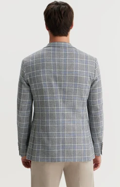 Marynarka super slim w kratę^Vistula Online