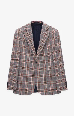 Marynarka super slim w kratę - zestaw^Vistula Discount