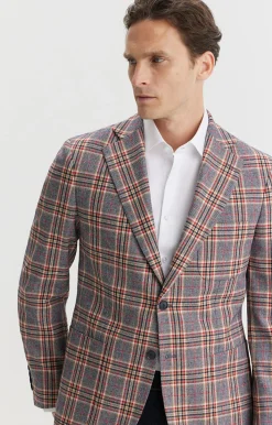Marynarka super slim w kratę - zestaw^Vistula Discount