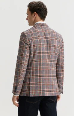 Marynarka super slim w kratę - zestaw^Vistula Discount