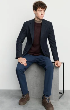 Marynarka super slim z wełną^Vistula Fashion