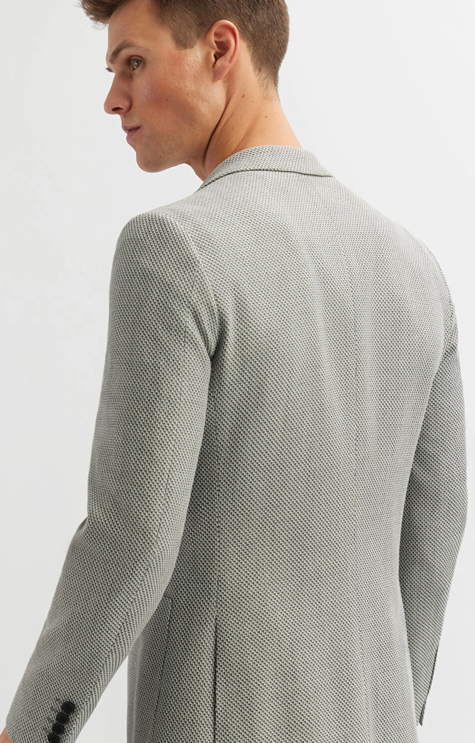 Marynarka super slim z wełną^Vistula Fashion
