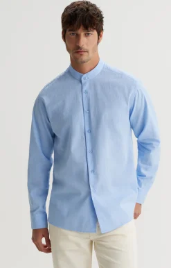Niebieska koszula slim fit^Vistula New