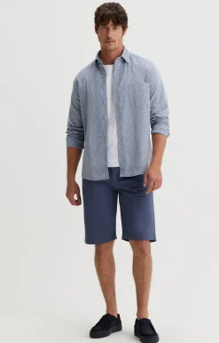 Niebieskie szorty slim fit^Vistula Fashion