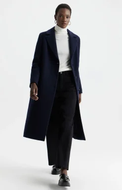 Płaszcz regular fit z wełną^Vistula Fashion