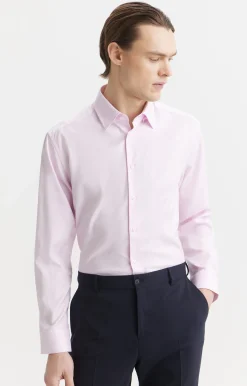 Różowa koszula slim fit^Vistula New