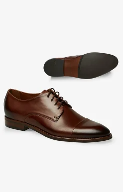 Skórzane buty typu derby^Vistula Discount