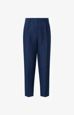 Spodnie lniane slim fit - zestaw^Vistula New