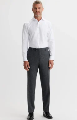 Spodnie super slim z melanżowej tkaniny - zestaw^Vistula Fashion