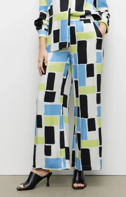 Spodnie wide leg w print^Vistula Hot