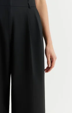 Spodnie wide leg z wełną^Vistula Online