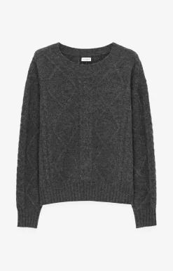 Sweter o warkoczowym splocie^Vistula Online