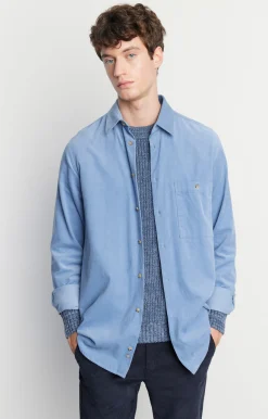 Sztruksowa koszula relaxed fit^Vistula Fashion