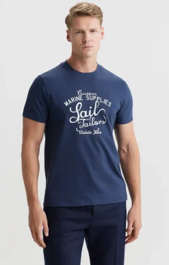 T-shirt z printem^Vistula Outlet