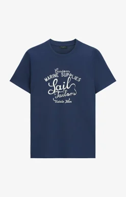 T-shirt z printem^Vistula Outlet