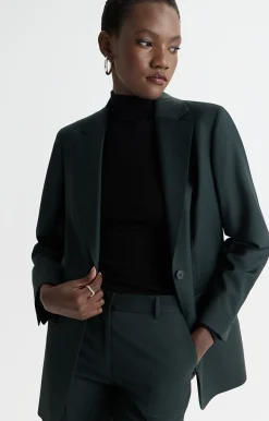 Wełniana marynarka regular fit - zestaw^Vistula New