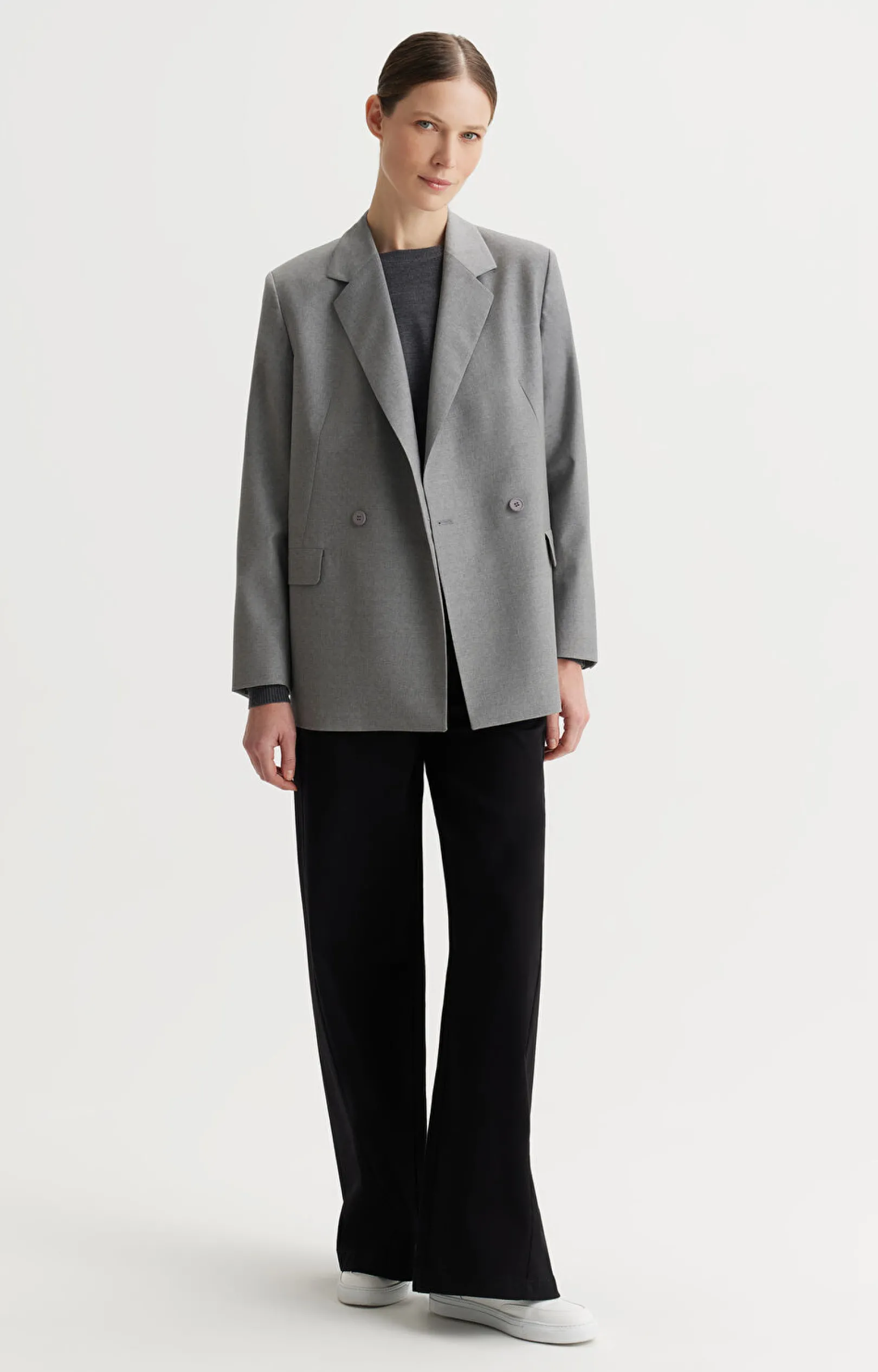 Wełniana marynarka regular fit - zestaw^Vistula Fashion