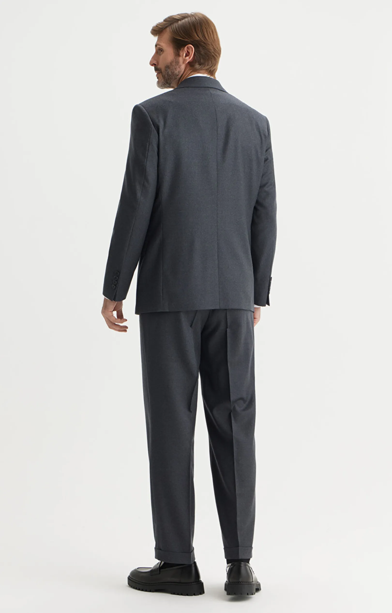 Wełniana marynarka slim fit - zestaw^Vistula Hot